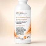 Back view of KNA United 40 Urea Nail Gel bottle showing product information